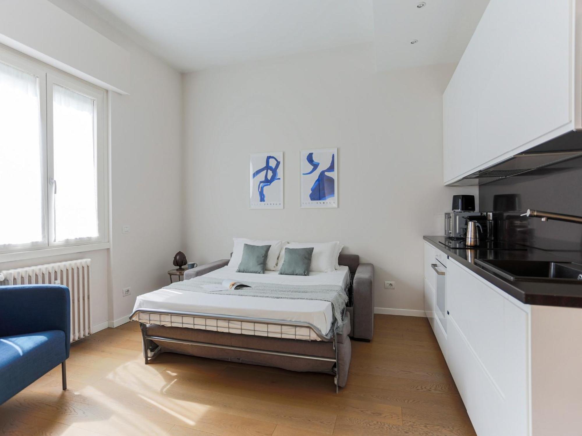 מילאנו The Best Rent - One-Bedroom Apartment In Moscova מראה חיצוני תמונה